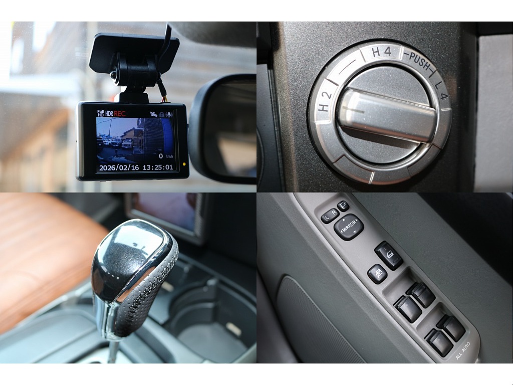 ドライブレコーダー装着済でシフトノブは新品です。