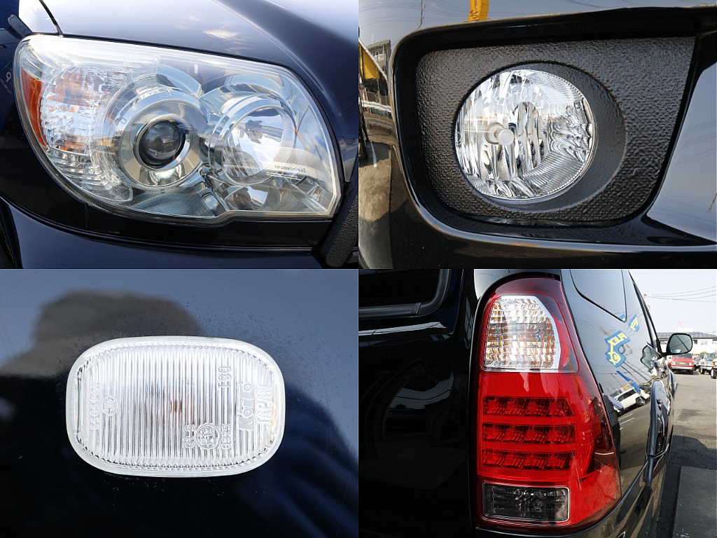 新品のフォグランプ装備、灯火類もきれいです。