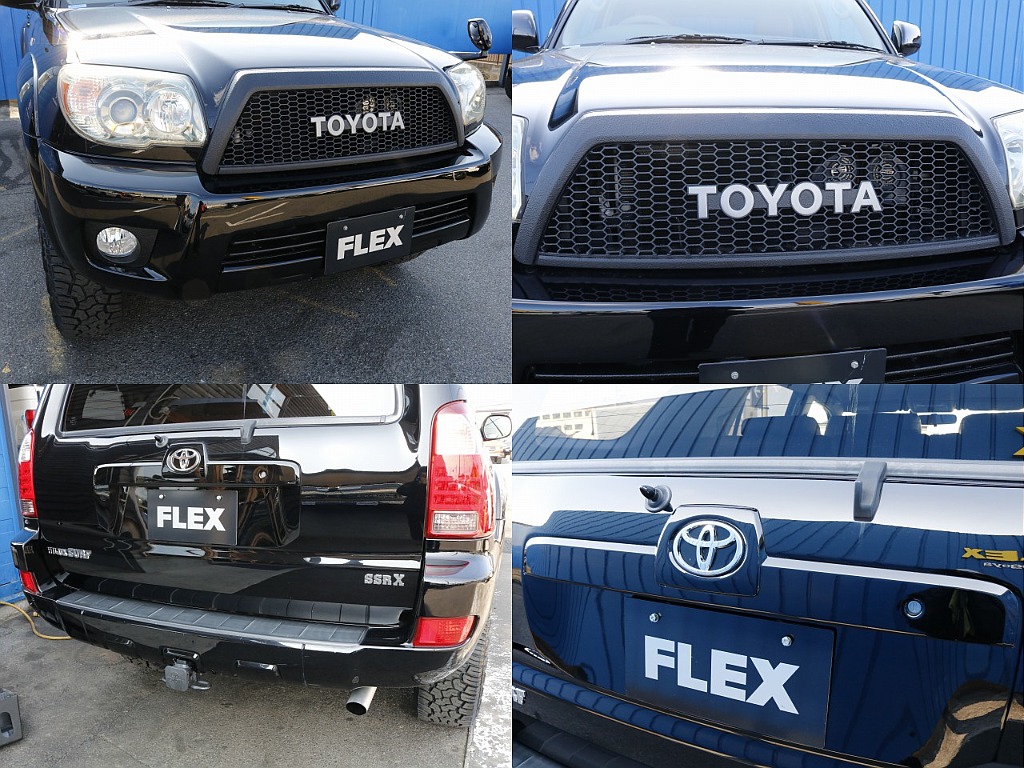 トヨタロゴグリルが装着されておりカッコイイですね。