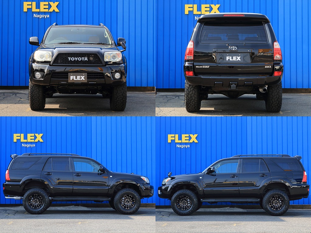 ハイラックスサーフはサイズ感も最適です。