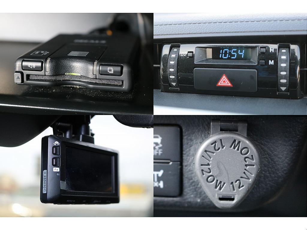 ETC、ドライブレコーダー付き♪長時間の運転も安心ですね。