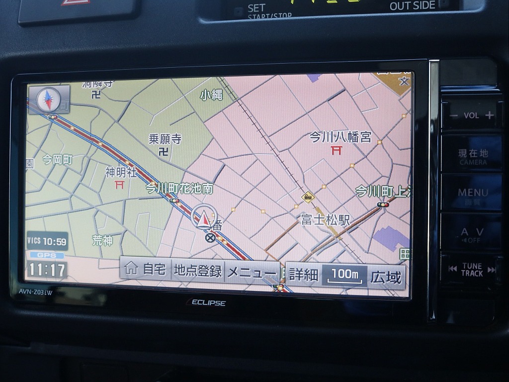 カーナビ付きです