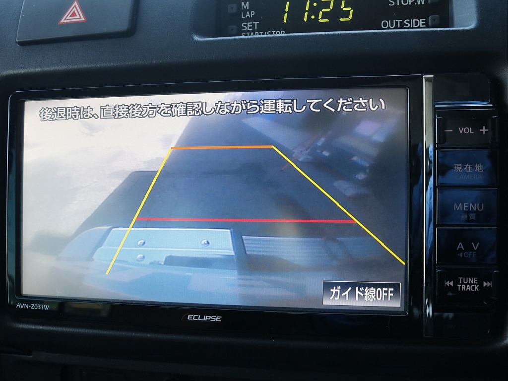 バックモニター付き