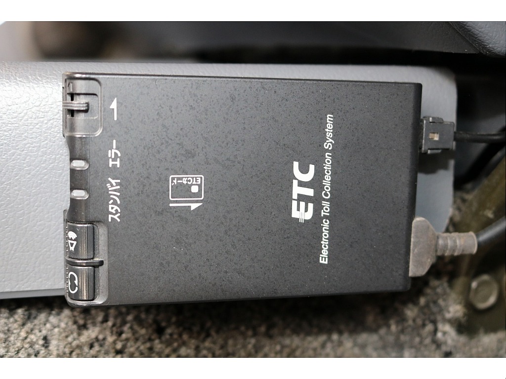 ETC機能付きなので高速道路の乗り降りも楽々◎