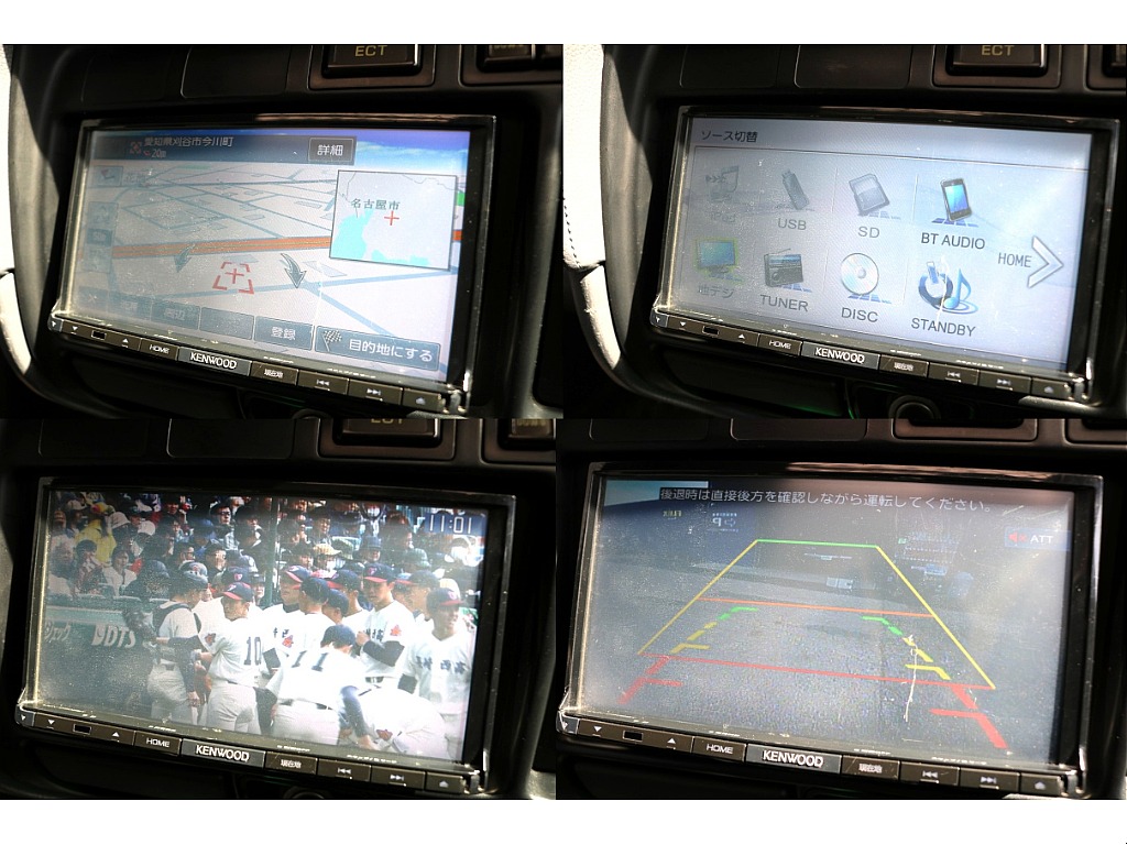 カーナビはBluetooth接続可能、TV視聴可能、バックモニター付き!!