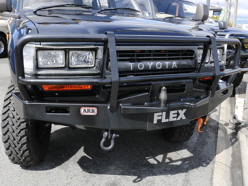 大迫力のフロントフェイス!!