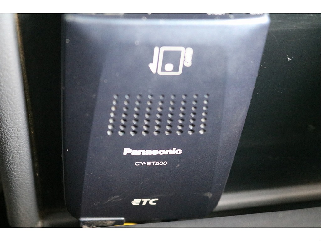 ETC機能付きなので高速道路の乗り降りも楽々◎