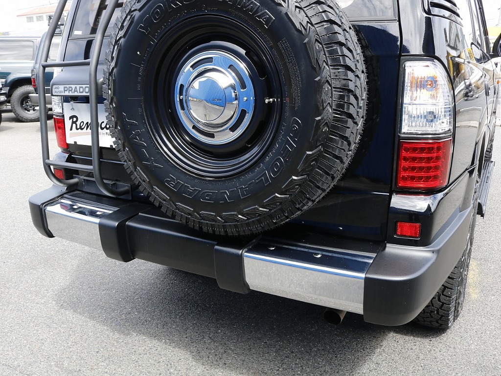 背面タイヤのバックスタイル◎