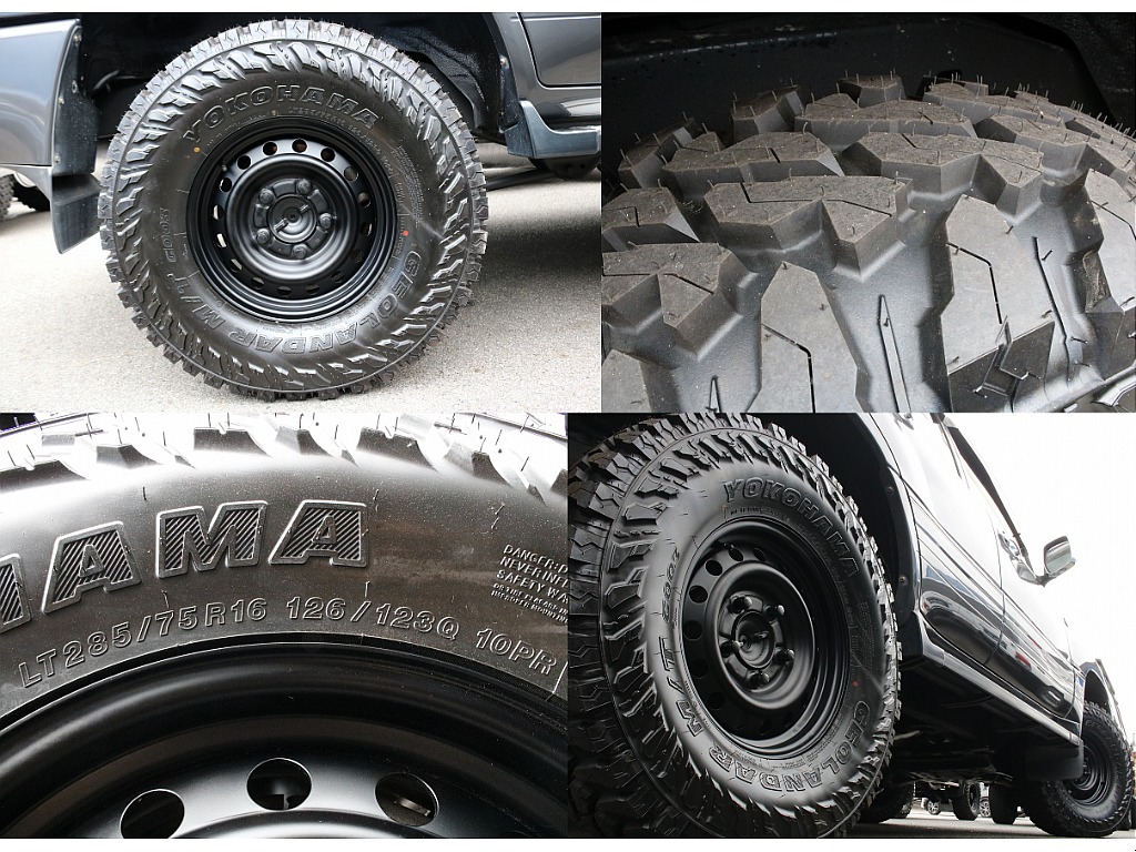 鉄チンホイール×YOKOHAMA　ジオランダー（285/75/R16）を新品インストール！