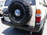 背面タイヤになります！