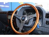 フレックスオリジナルナルディステアリングをインストール済み！運転中常に触るステアリングがオシャレなものだとテンションが上がります！