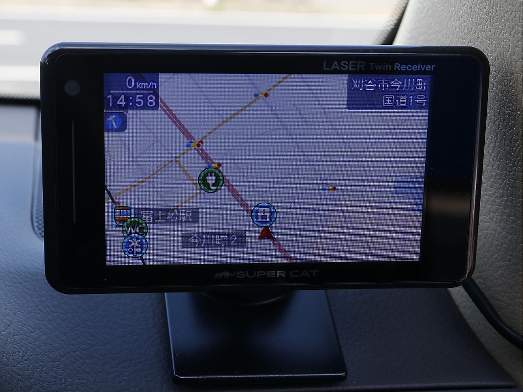 レーザー、レーダー感知器