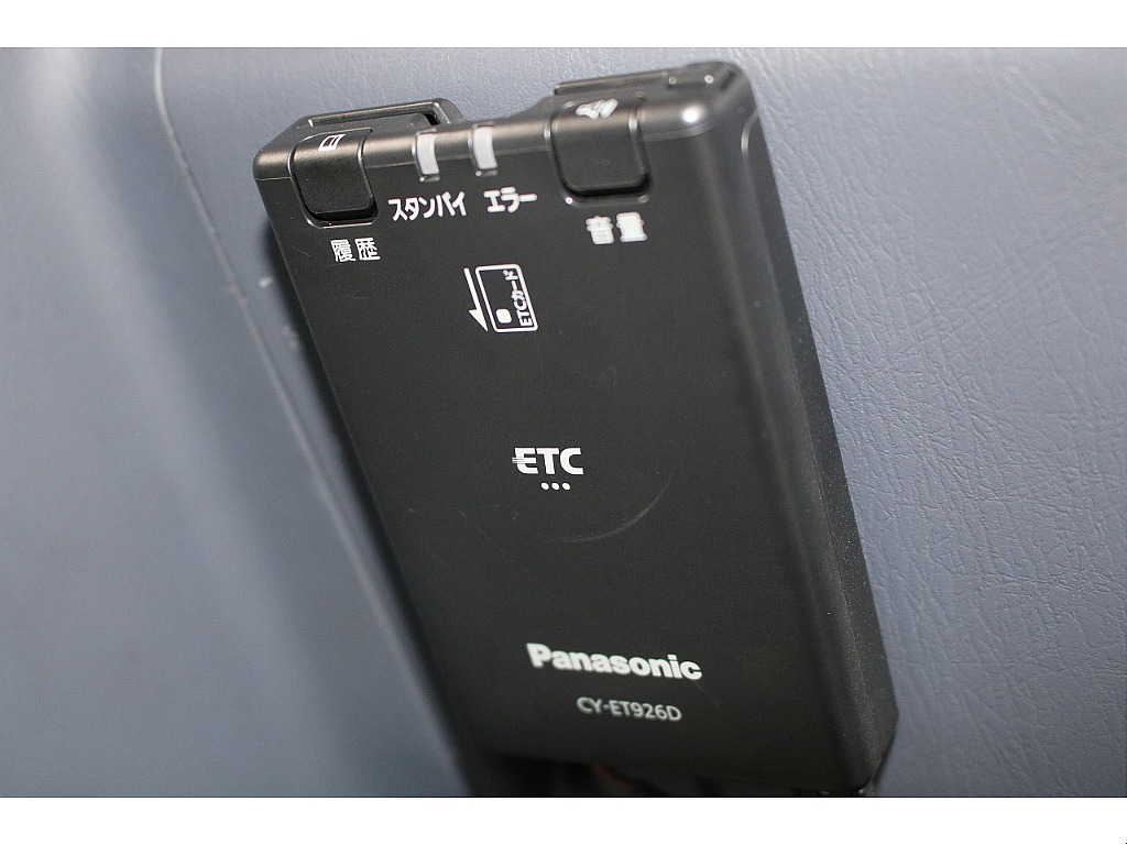 ＥＴＣ付いてます！高速の乗り降りがスムーズに♪スマートインターも利用でき、安心ですね！