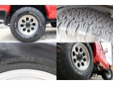 ミッキートンプソン×BFグットリッチタイヤ（285/75/16）をインストール済み！メッキ部分が残っていますので、ホイールもメッキ仕様になります！統一感もあっていいですよね！！