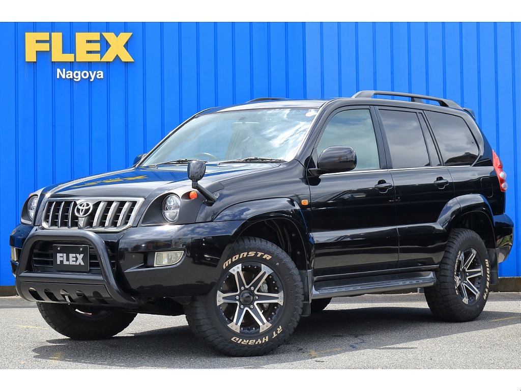 ンドクルーザープラド 2.7 TXリミテッド 4WD 純正ブラック　丸目Ｒｏｙ