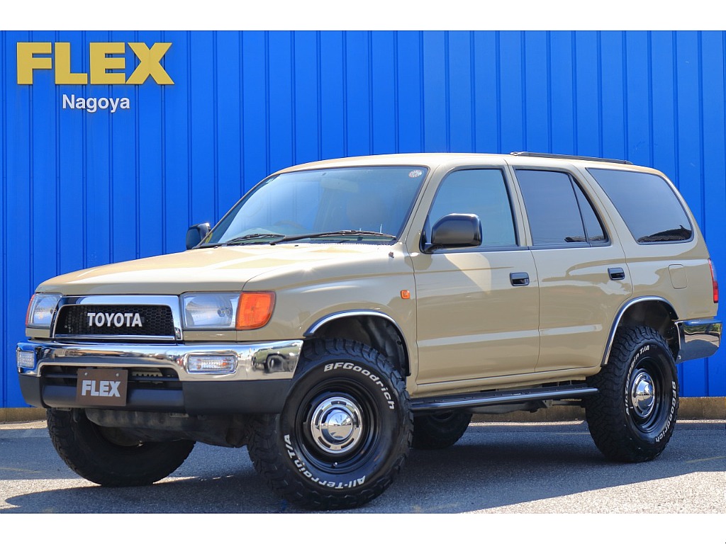 トヨタ&nbsp;ハイラックスサーフ&nbsp;2.7SSR-X ホワイトプレミアム 4WD&nbsp;シグニチャー ベージュNEW塗装&nbsp;愛知県