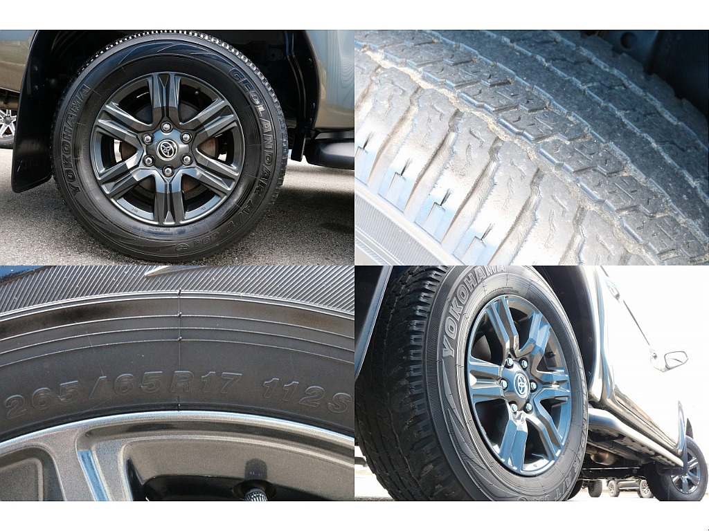 トヨタ純正ホイール×YOKOHAMAジオランダータイヤ(265/65/R17)をインストール済み！