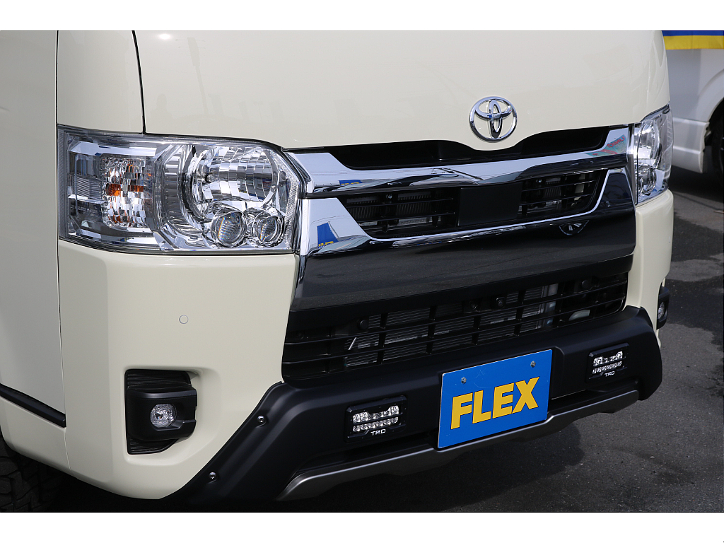 TRDフロントバンパースポイラーを装着!!