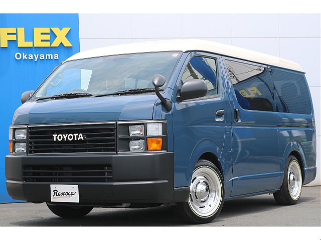 【Renoca CoastLines】ランドローバー純正アルルブルーNewペイント★角目フェイス換装済★＊全国納車可能＊