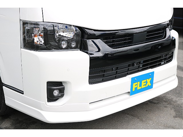 BlackEdition施工済の引き締まったフェイス☆FLEXフロントスポイラー装着済☆★