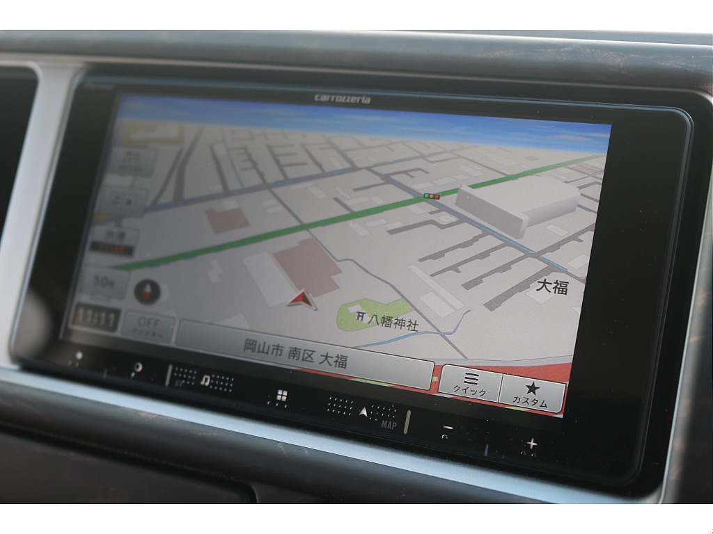 カロッツェリアフルセグナビゲーション完備♪