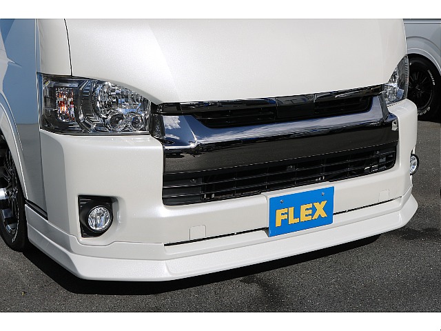 FLEX　DelfineLineフロントスポイラー装着済み☆★バットフェイスボンネットも付いててばりカッコイイ仕上がりに♪