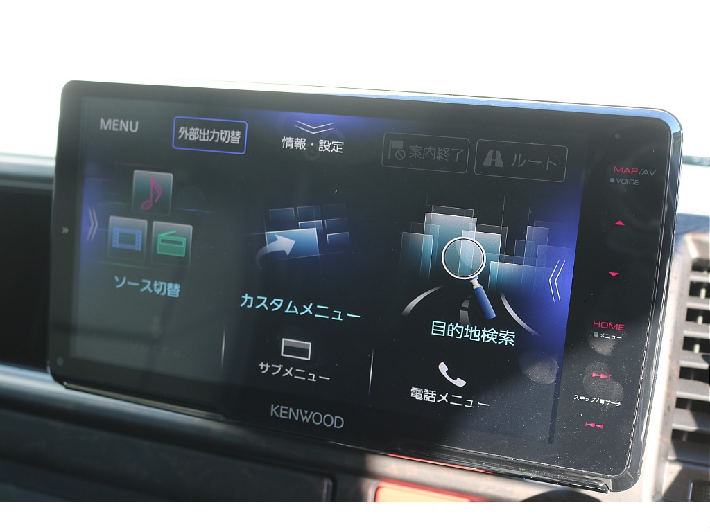 KENWOOD9インチフルセグナビ♪