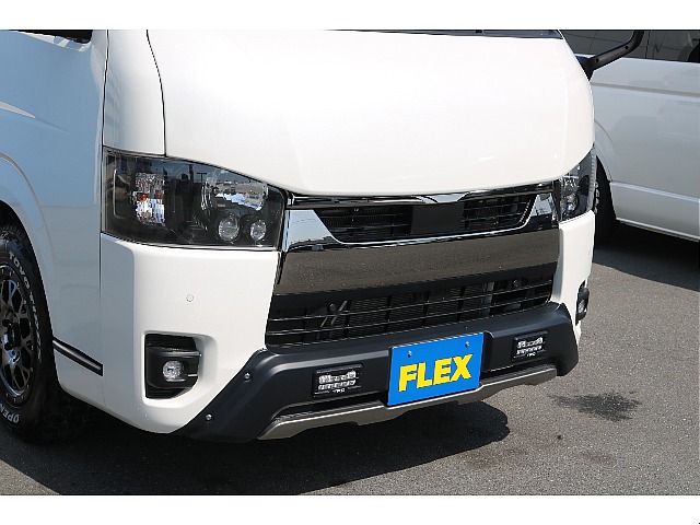 FLEX　バッドフェイスボンネット・TRDフロントスポイラー付き♪