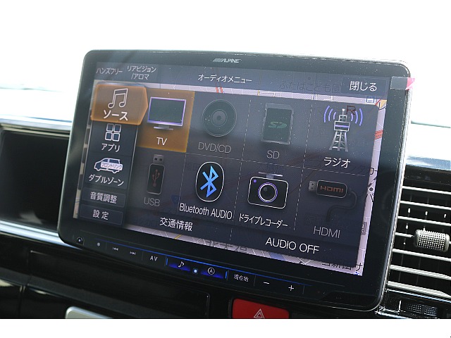 大人気アルパインBIG-Xフローティングナビ付き♪