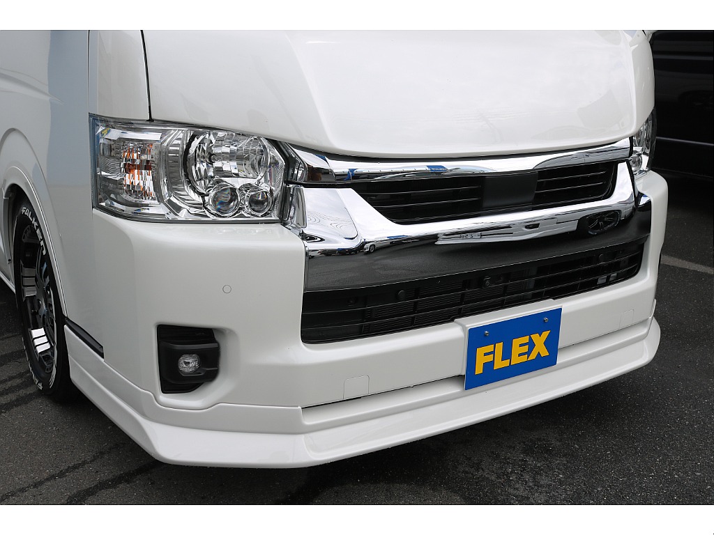 FLEX　オリジナルフロントスポイラー＆バッドフェイスボンネット付き♪