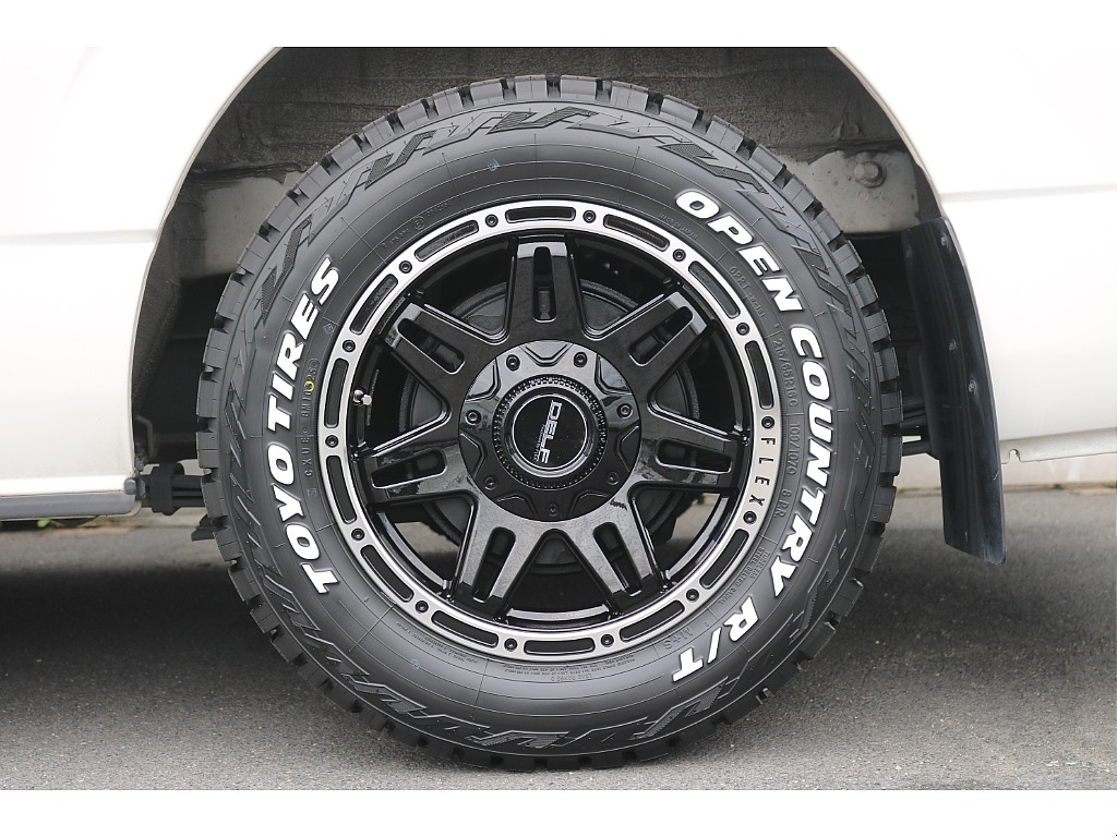 トーヨー　オープンカントリータイヤ×FLEX　DELF04　16インチAWをインストール♪
