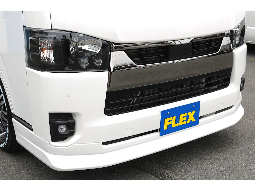 FLEX　オリジナルバッドフェイスボンネット＆フロントスポイラー付き♪