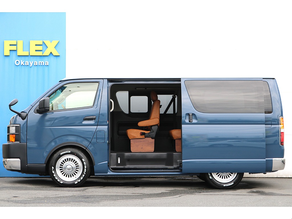 他車種と比べ広く設計されたスライドドアは乗り降りも快適に行って頂けます♪