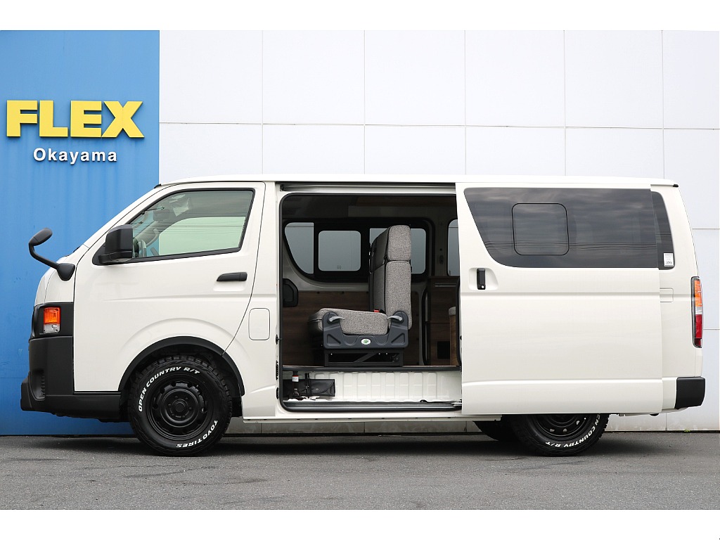 他車種と比べ広く設計されたスライドドアは乗り降りも快適に行って頂けます♪
