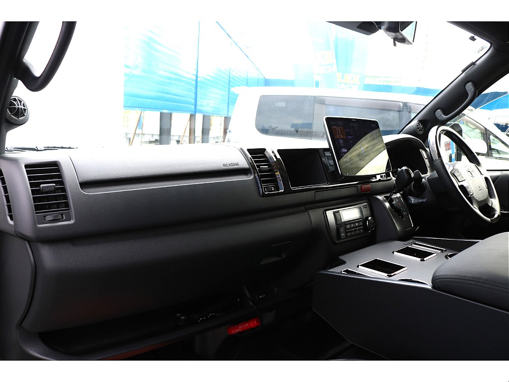 特別仕様車ダークプライムⅡ専用内装☆★マホガニーパネル高級感があります♪