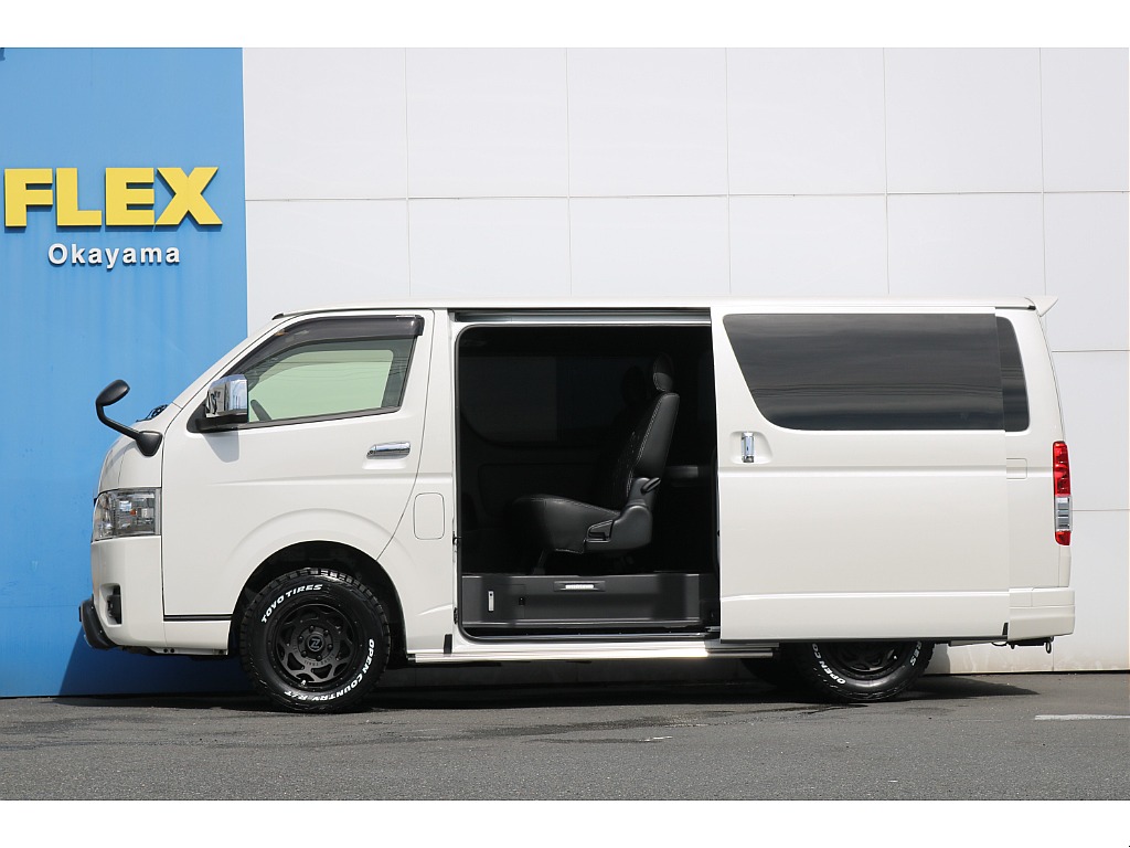 他車種と比べ広く設計されたスライドドアは乗り降りも快適に行って頂けます♪