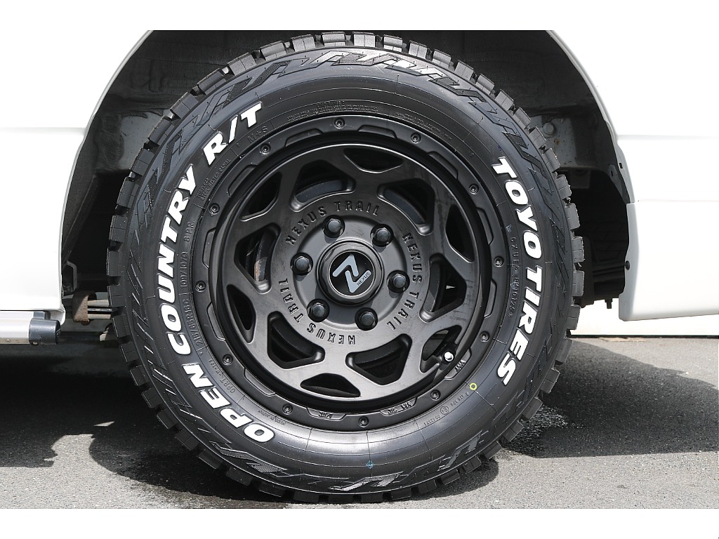 トーヨー　オープンカントリータイヤ×FLEXオリジナル１６インチAWをインストール♪
