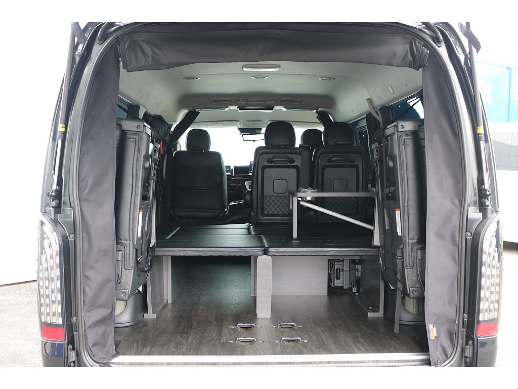 【R4年式/ワゴンGL/2WD/内装架装Ver.１】内外装カスタム済み★170ｃｍ×170ｃｍベッドキット＊＊全国ご納車可能＊＊