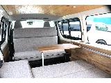 【新車/WoodVillage内装架装/８ナンバー/ディーゼル4WD】オシャレなウッド内装♪サブバッテリー/インバーター/走行充電