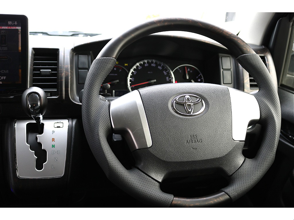 【H26年式/3ナンバー/4型/ガソリン4WD】ノーマルレイアウト★大画面ナビ★バッドフェイス＊＊全国ご納車OK