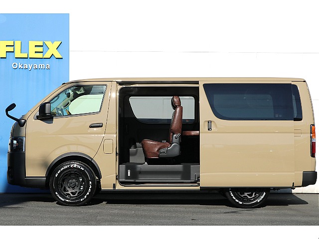 他車種と比べ広く設計されたスライドドアは乗り降りも快適に行って頂けます♪