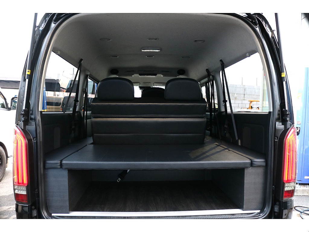 【R6年式/ワゴンGL/内装架装Ver.５】フルフラットベッドキット完備★フローリング他★＊＊全国ご納車可能＊＊