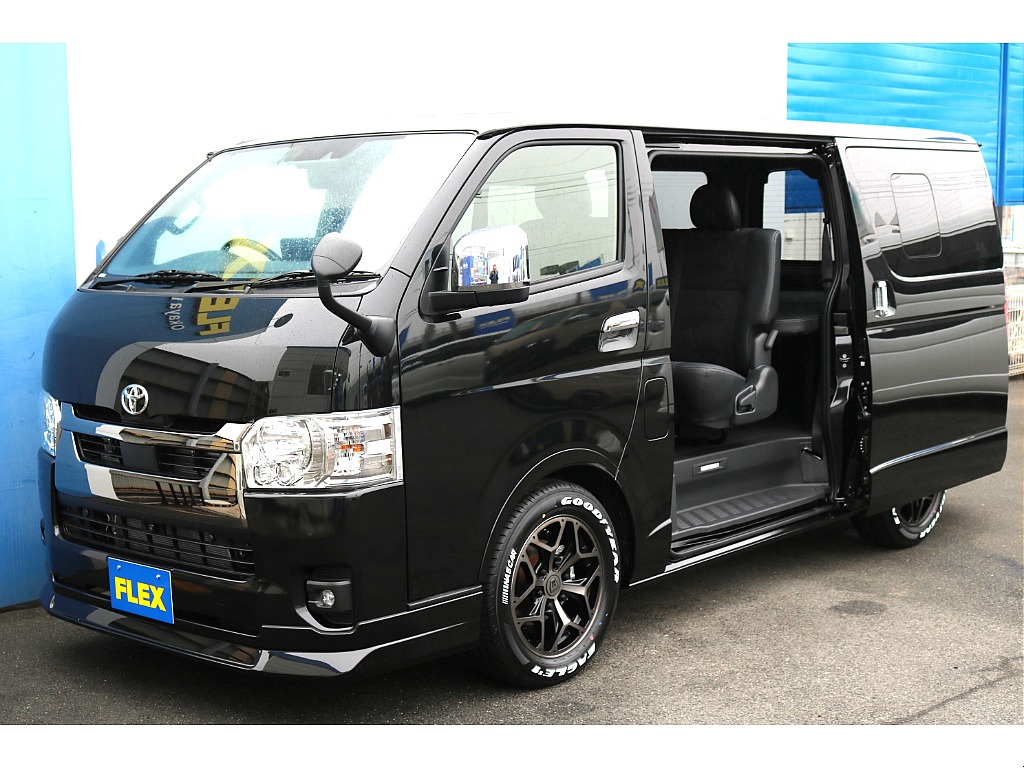 【新車/4ナンバー/ガソリン2WD】BIG-Xナビ★Type2ベッドキット★２インチダウン★FLEXコンプリート車両★＊＊全国納車OK＊＊
