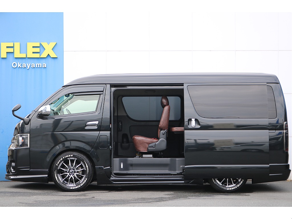 【H27年式/1ナンバー/ガソリン2WD】4型・WALDフルエアロ・ツインナビ・ベッドキット・他＊＊全国ご納車OK～＊＊