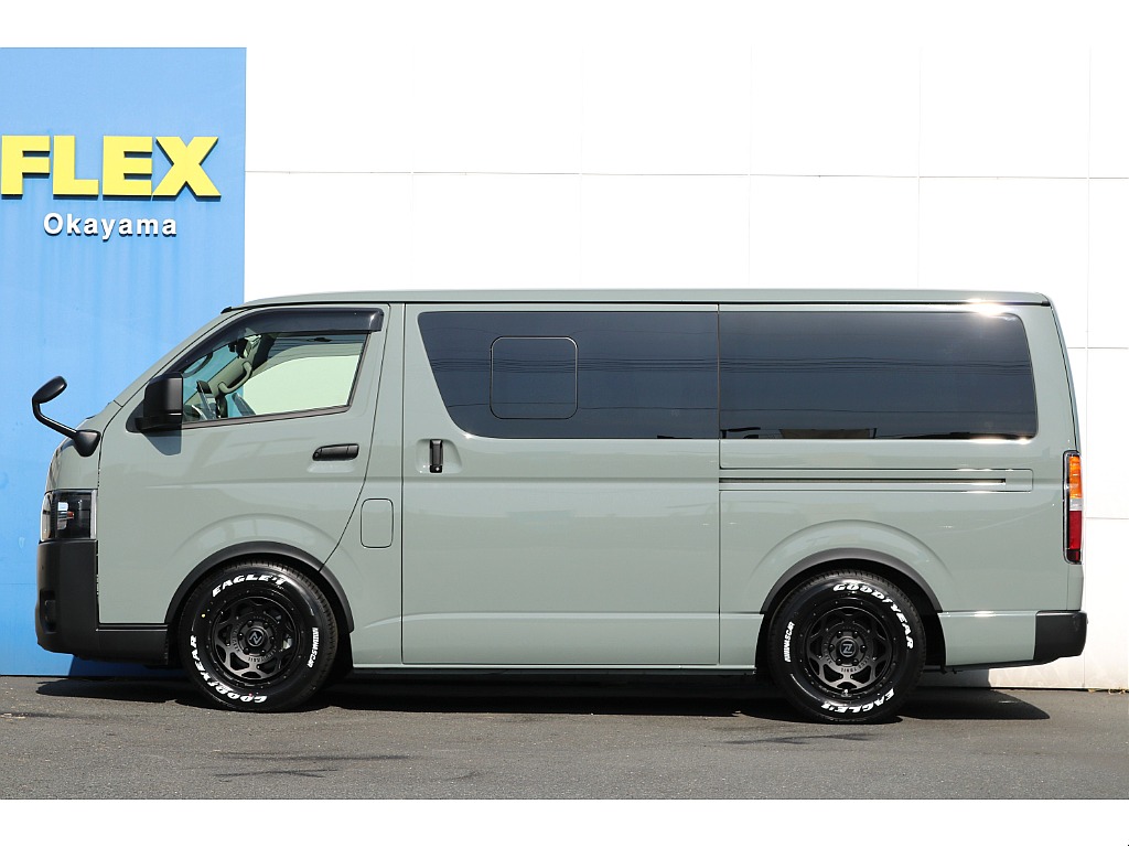 R6年式/4ナンバー/ディーゼル2WD】カーキ・ブラックエディション施工・スライドフロア・他＊＊全国ご納車OK～＊＊