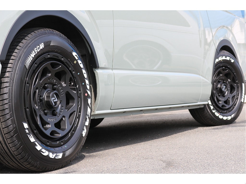 R6年式/4ナンバー/ディーゼル2WD】カーキ・ブラックエディション施工・スライドフロア・他＊＊全国ご納車OK～＊＊