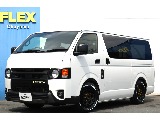 トヨタ&nbsp;ハイエースバン&nbsp;5D2.8DTスーパーGLダークプライムⅡロング&nbsp;FLEX ReClasscフェイス&nbsp;岡山県