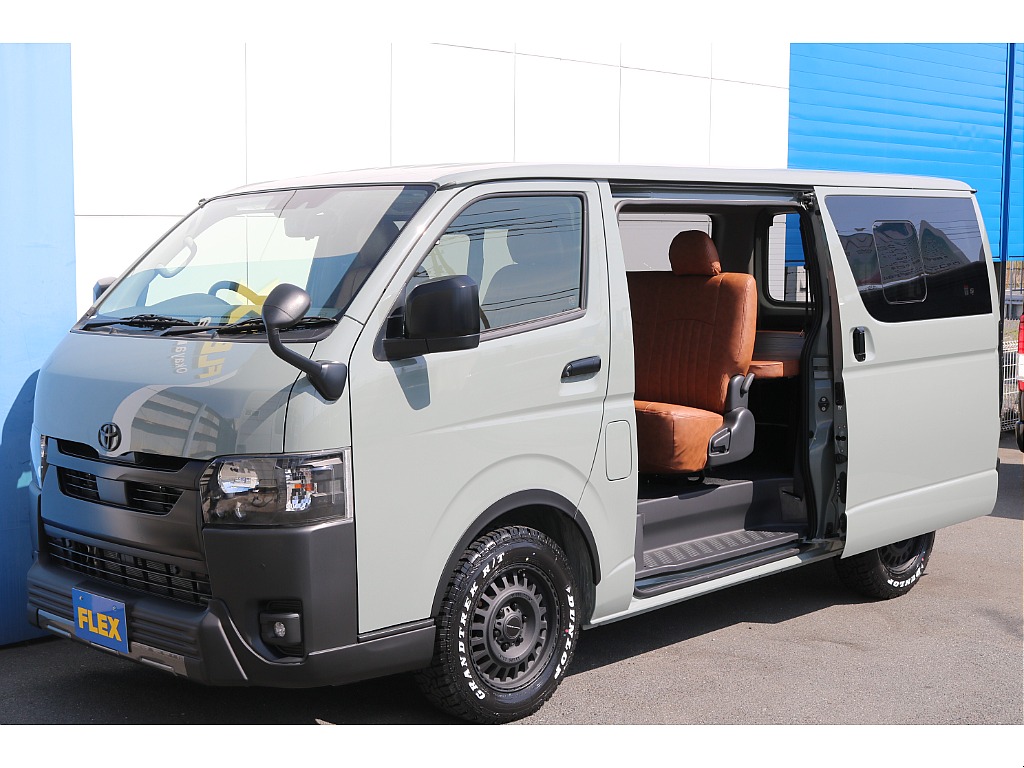 【R7年式/アーバンカーキ/ガソリン2WD】ブラックエディション施工一式・ベッドキット他＊＊全国ご納車OK