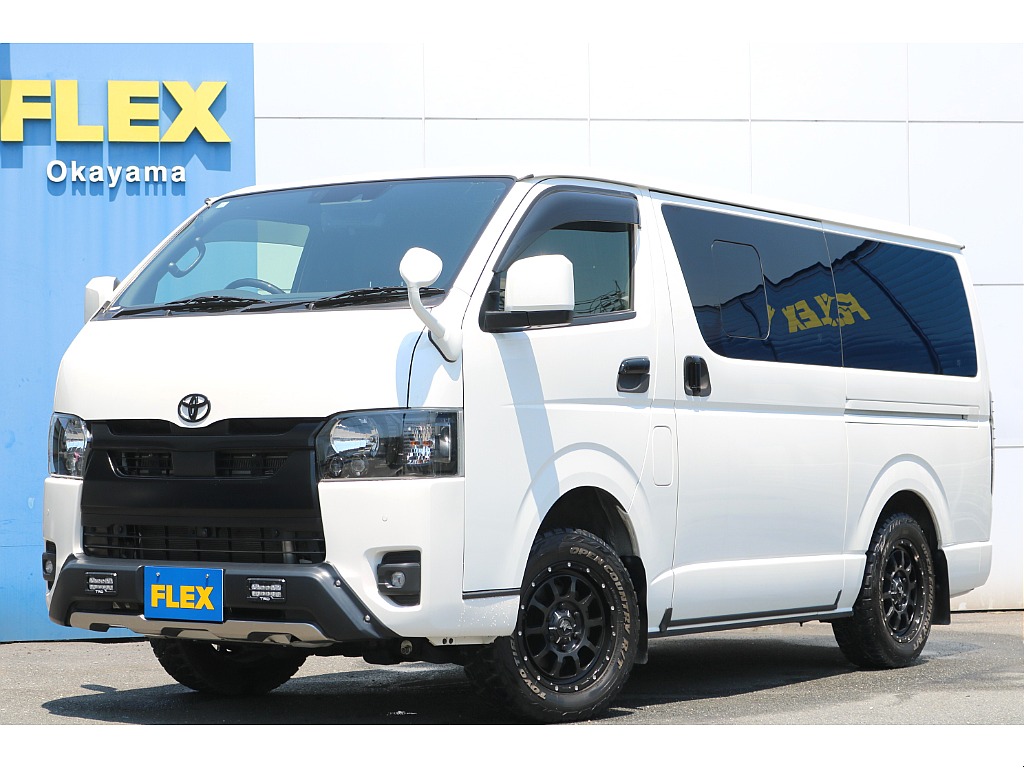 トヨタ&nbsp;ハイエースバン&nbsp;5D2.8DTスーパーGLダークプライムⅡL 4WD&nbsp;【BlackEdition】&nbsp;岡山県