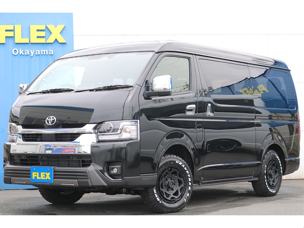 トヨタ&nbsp;ハイエース&nbsp;ワゴン2.7GLロング ミドルルーフ 4WD&nbsp;【新車9型FLEXコンプリート】&nbsp;岡山県